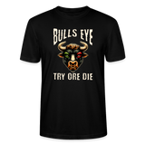 Stanley/Stella Unisex Darts T-Shirt: Try ore die - Schwarz