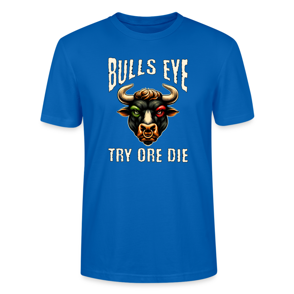 Stanley/Stella Unisex Darts T-Shirt: Try ore die - Pfauenblau