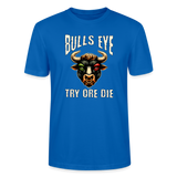 Stanley/Stella Unisex Darts T-Shirt: Try ore die - Pfauenblau