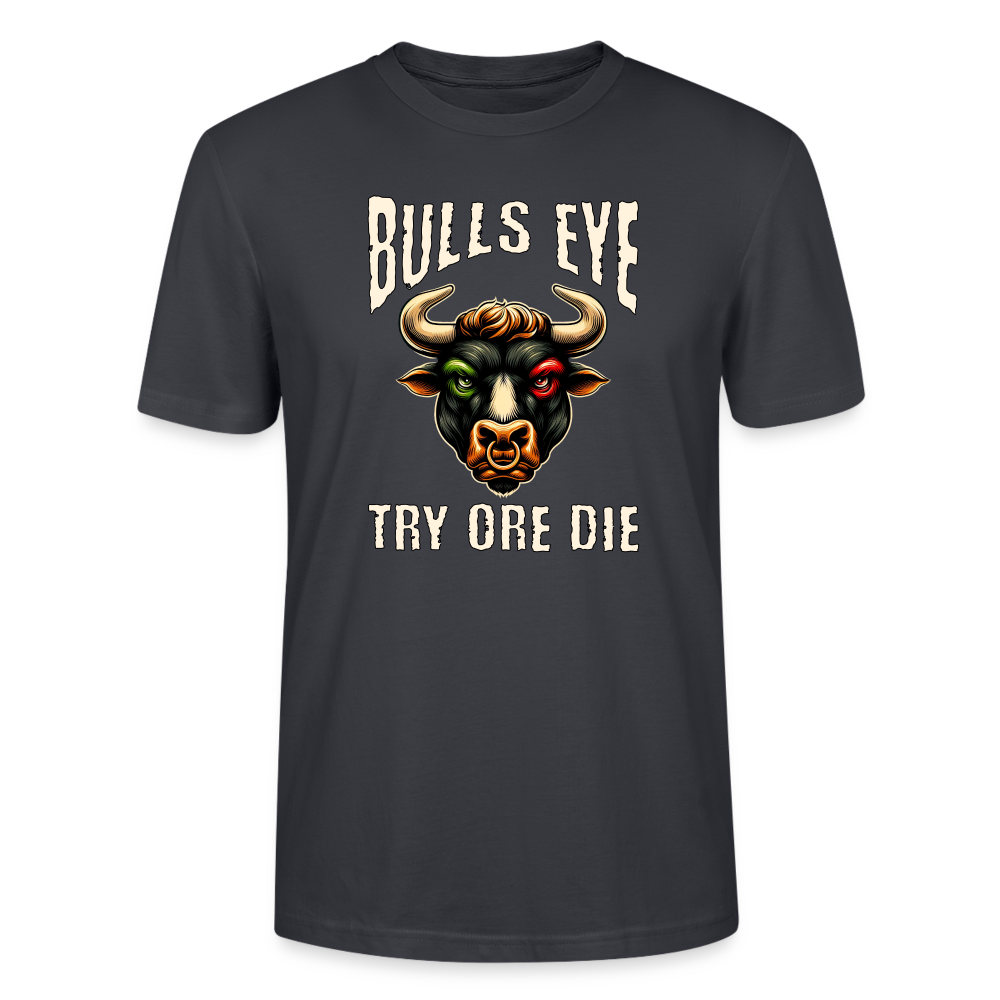 Stanley/Stella Unisex Darts T-Shirt: Try ore die - Dunkles Graublau