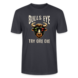 Stanley/Stella Unisex Darts T-Shirt: Try ore die - Dunkles Graublau
